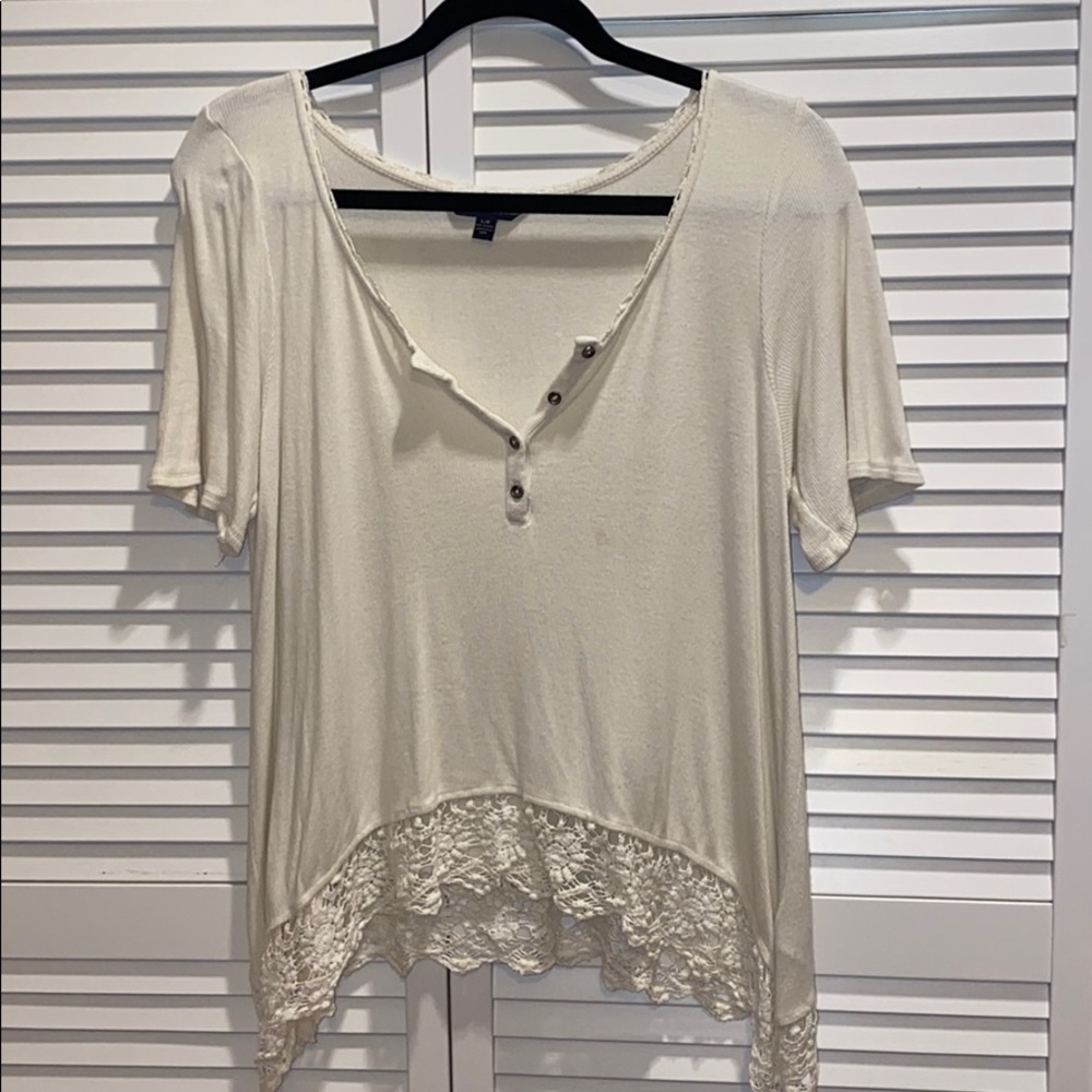 American Eagle Outfitters High Low Top